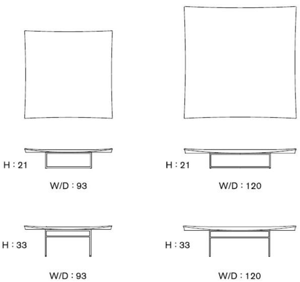 Ritzwell & Co. Низкий деревянный журнальный столик Jk sun-id-1471909 - Вид №4