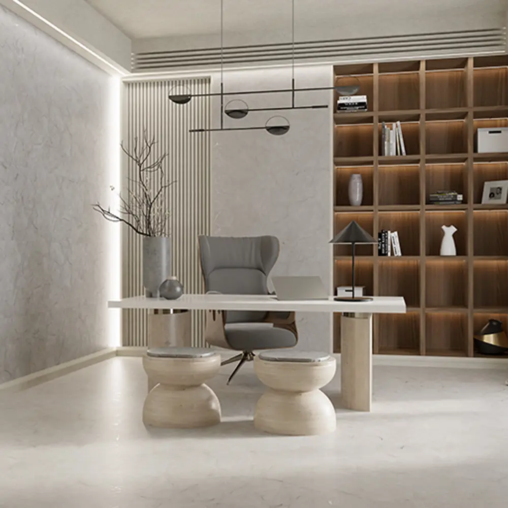 Глазурованный керамогранит CR123 60x60 см 1.44 м² неполированный цвет серый 89458774 STLM-2033558 Santreyd Vanity - Вид №4