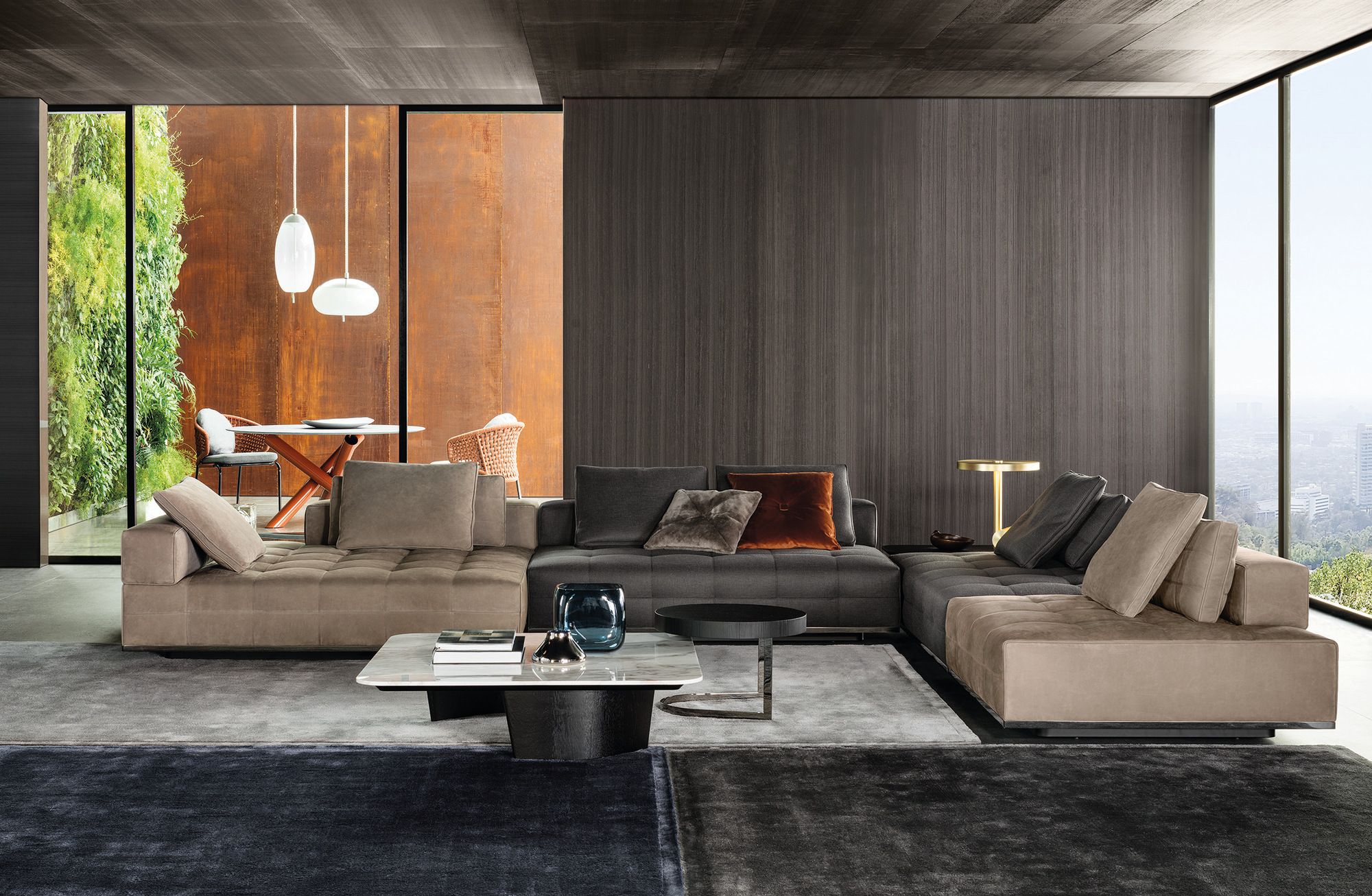 Модульный тканевый диван Minotti ARCH-00049247 - Вид №16