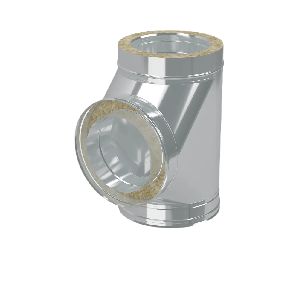 Тройник утеплённый, ф200x280, 90 градусов КОРАКС STLM-2039703