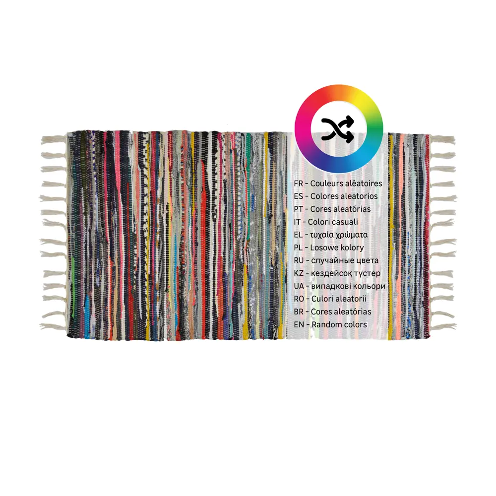 Коврик декоративный хлопок Inspire Neis 55x110 см цвет мультиколор 82481276 STLM-2023590  - Вид №5