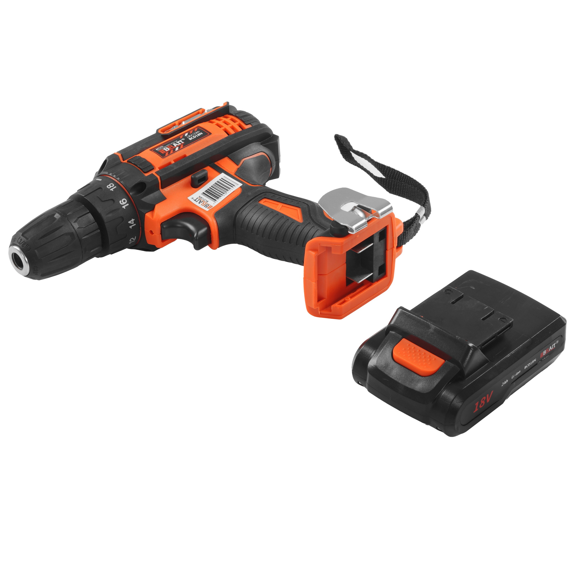 Дрель-шуруповерт BRAIT BCD18N 9230261 STDN-0090736 - Вид №5