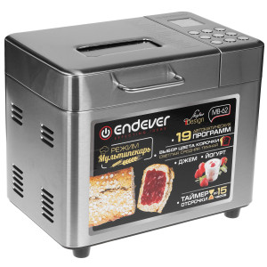 1170978 Хлебопечь Endever Skyline MB-62 серебристый