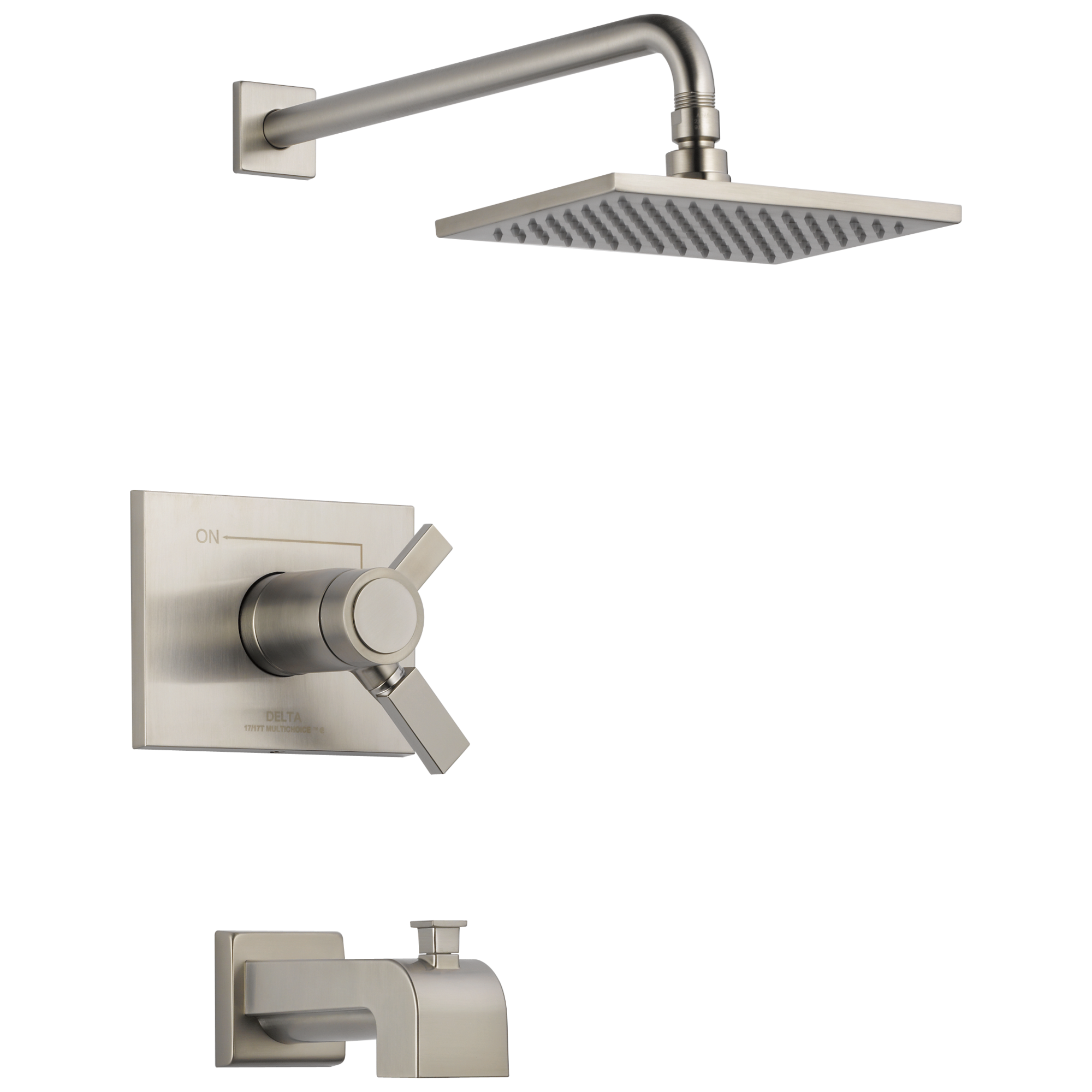 T17T453-SS-WE Для ванны и душа TempAssure® серии 17T Delta Faucet Vero Нержавеющая сталь