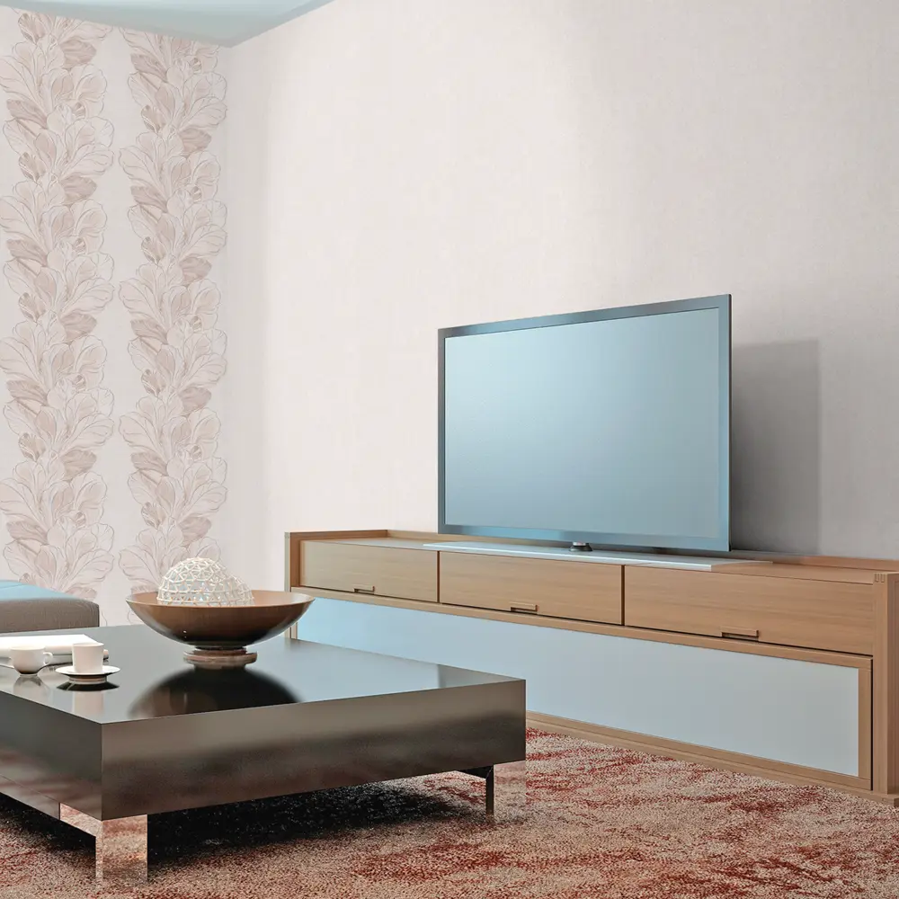 Обои бумажные Московская обойная фабрика Аркадия пудровые 0.53 м 6342-4 STLM-2026607 - Вид №3