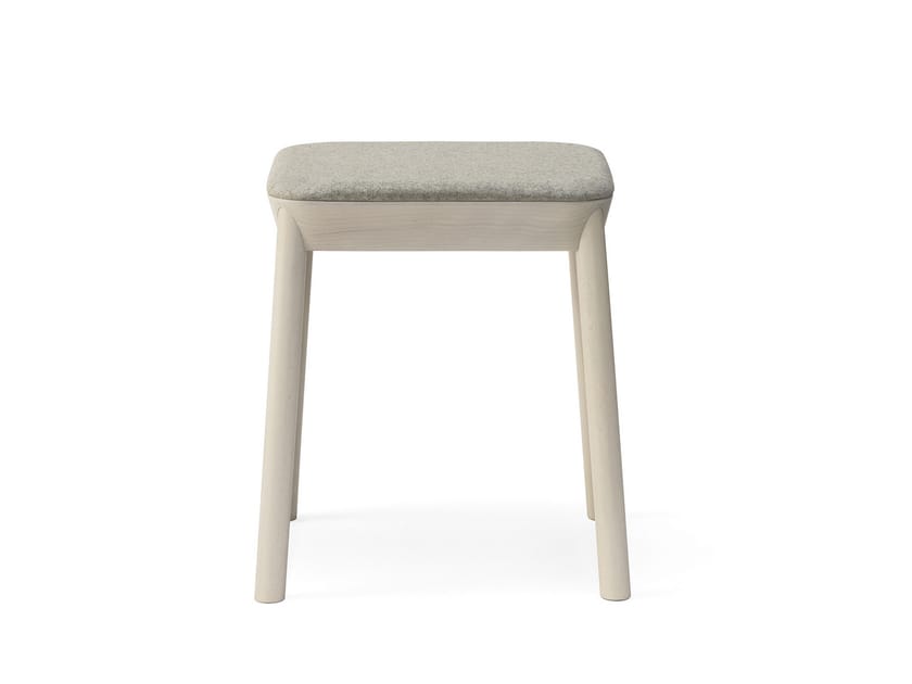 Низкий стул из бука с мягким сиденьем Billiani ARCH-00149733