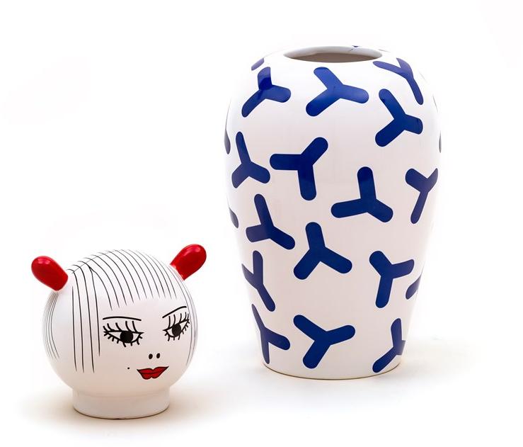 Seletti Фарфоровая ваза Canopie sun-id-1357592 - Вид №4