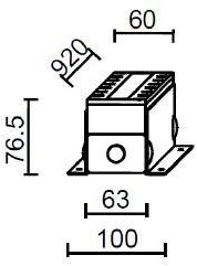 Brillamenti Напольный линейный световой профиль Barra sun-id-1396522 - Вид №4