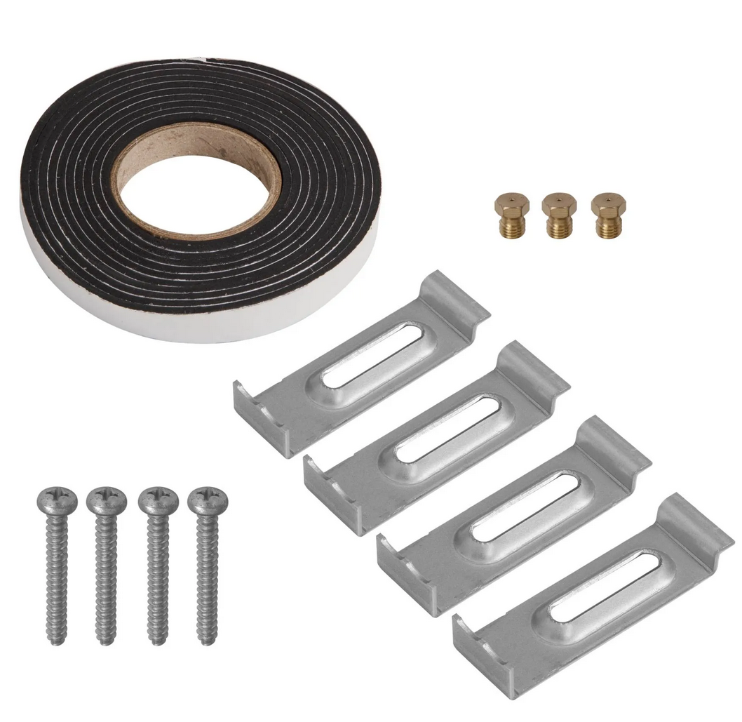 9168780 Газовая варочная поверхность Meferi MGH453BK GLASS POWER STDN-0070017 - Вид №9