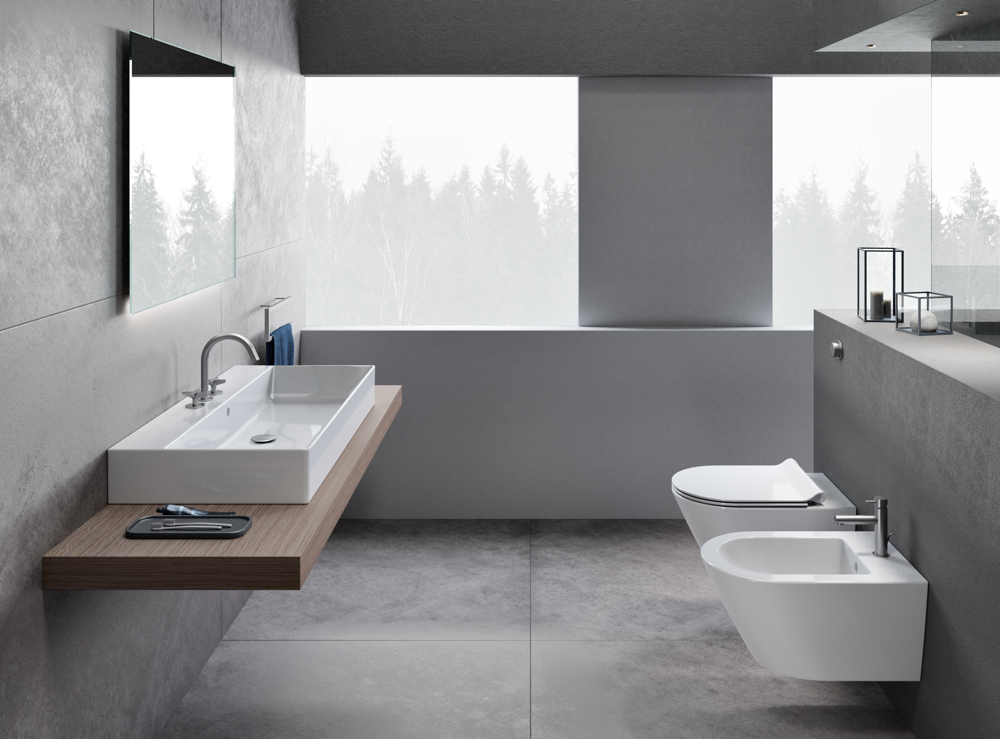 941517 Подвесной унитаз настенный Бежевый GSI ceramica  Италия  - Вид №5