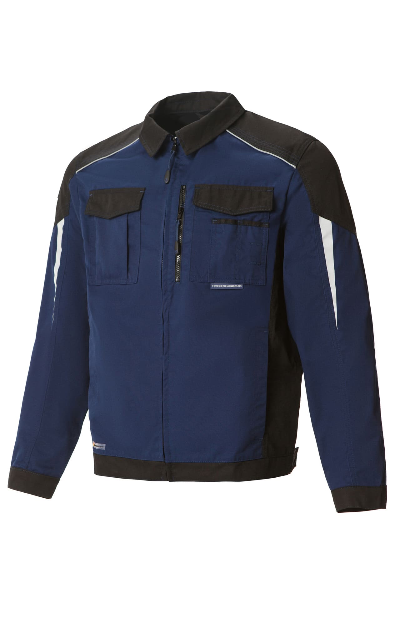 70048 Костюм  NEW темно-синий с черным STATUS  Летняя спецодежда  размер 60-62/170-176  - Вид №1