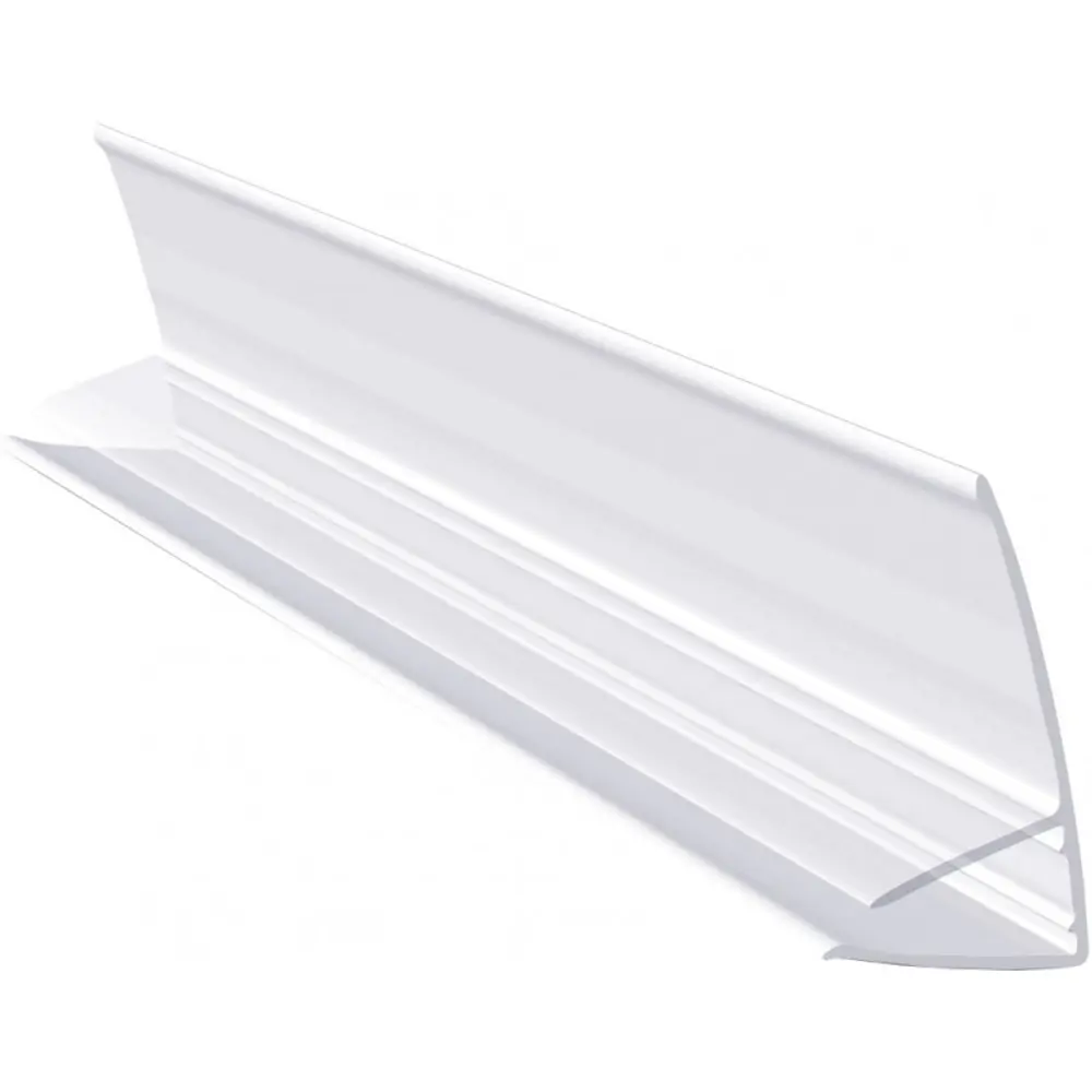 Профиль Domani-Spa Simple F-образный для стекла двери душевой кабины низкий поддон STLM-2084379 - Вид №1