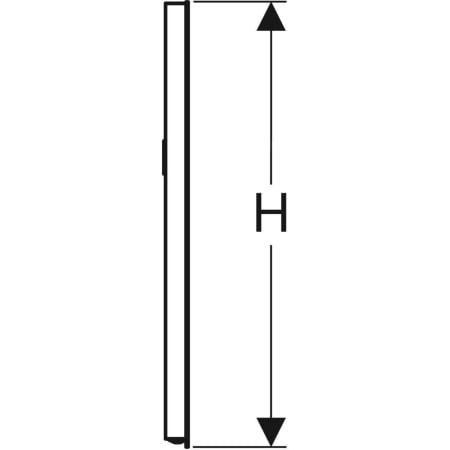 862350000 Зеркало с подсветкой Geberit Renova Compact Geberit  - Вид №4