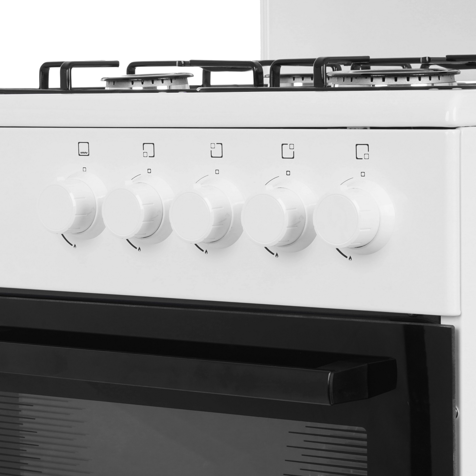 9071500 Газовая плита Vesta Bergamo VGG 5021.1 белый STDN-0047317 - Вид №3