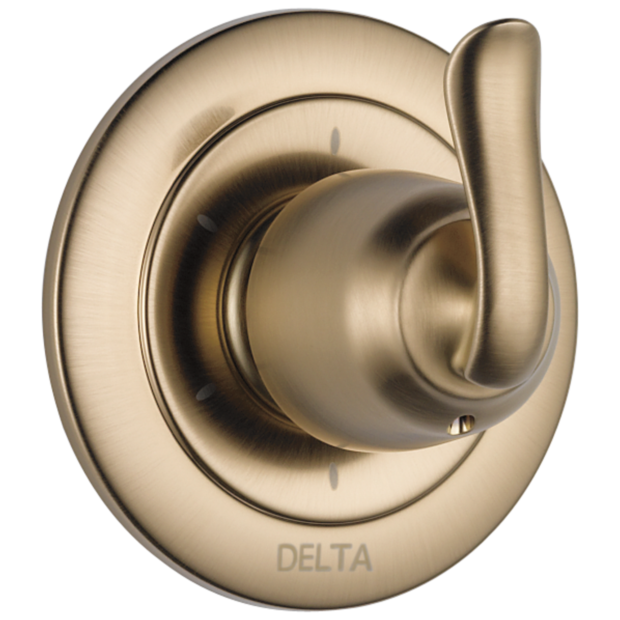 T11994-CZ 3-портовая переключающая накладка с 6 позициями Delta Faucet Linden Шампанское бронза 