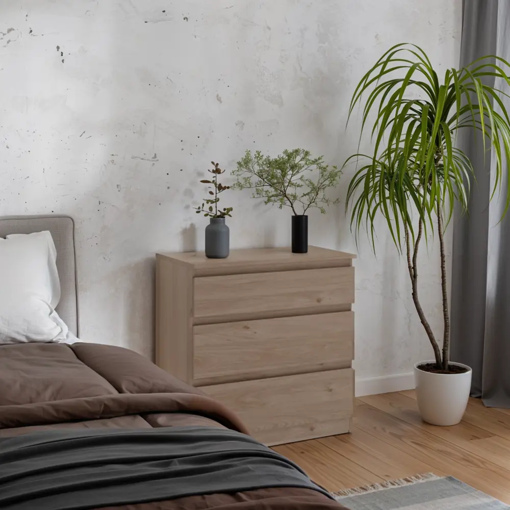 Комод Santreyd Реан с 3 ящиками в стиле гикори джексон 85630305 STLM-0064670