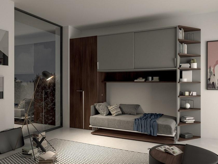 TUMIDEI Односпальная раскладная кровать со шкафом On-off sun-id-1505652 - Вид №1