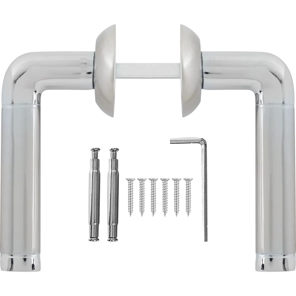 Дверная ручка PUNTO Rex для межкомнатных и входных дверей 85203240 STLM-1570873 - Вид №1