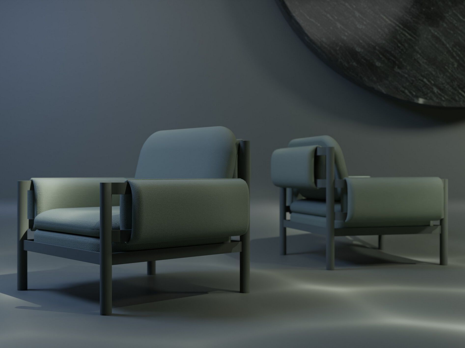 Алюминиевый садовый стул с подлокотниками Joyf Tropic ARCH-00131769 - Вид №10