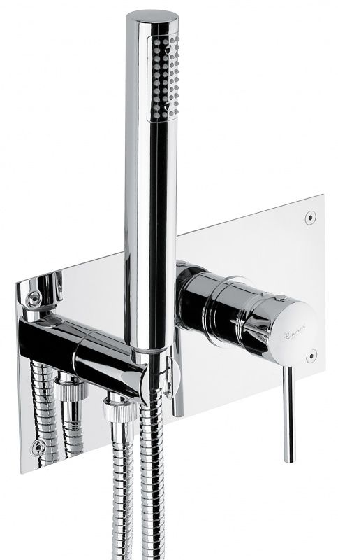 45052CR Emmevi Piper, встраиваемый смеситель для душа с ручным душем, цвет хром