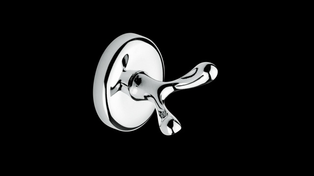 GH244 Крючок двойной bagno&associati GRAND HOTEL Bagno & Associati