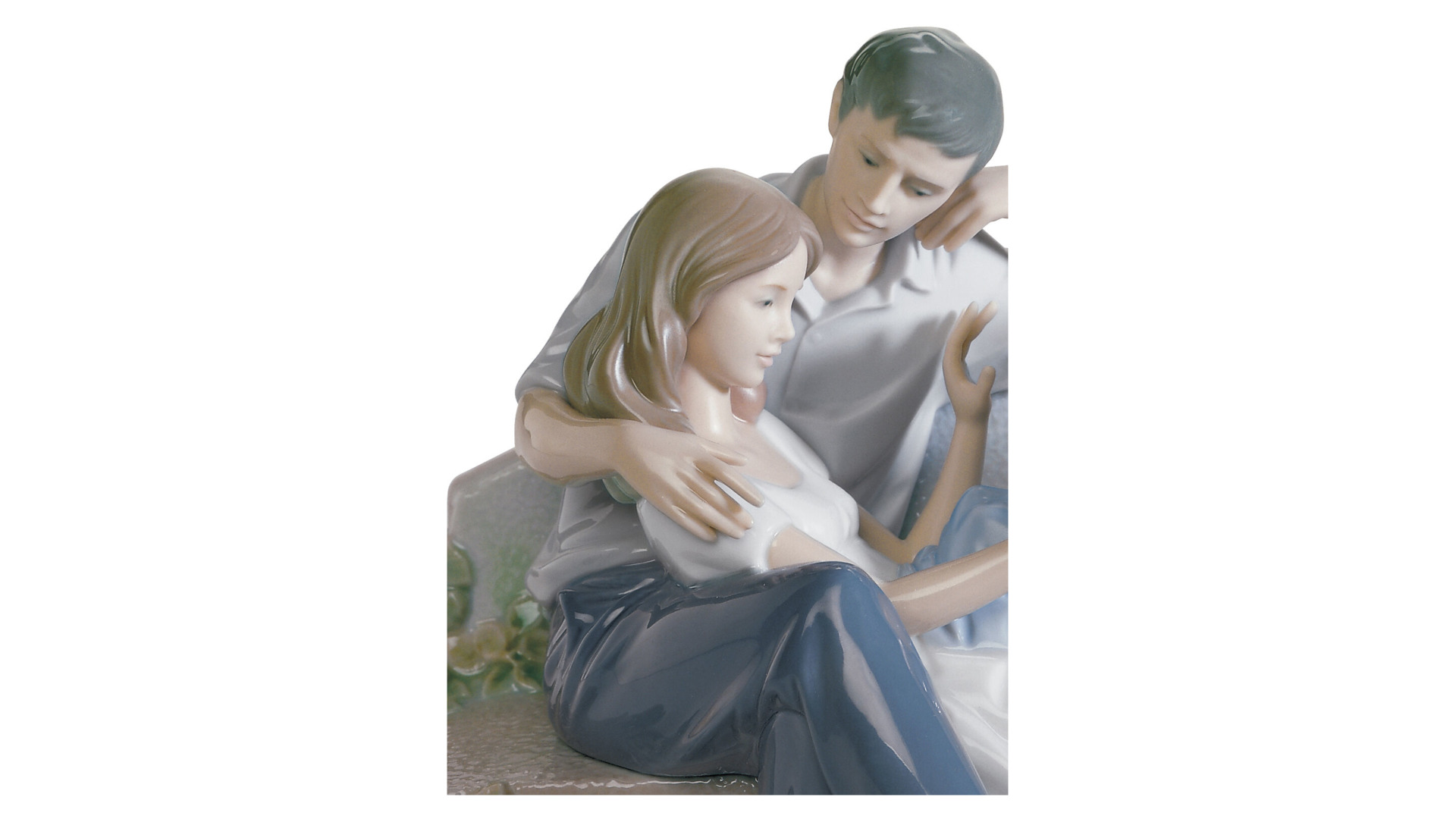 10669026 LLADRO Фигурка Lladro "Бесценный миг" 23х19см Фарфор Lladró  - Вид №1