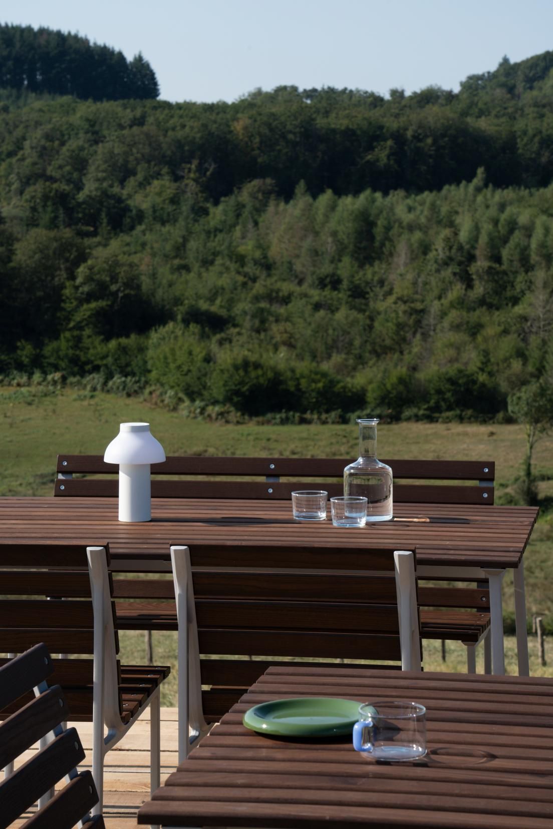 Прямоугольный садовый стол из ясеня Hay Траверс ARCH-00128266 - Вид №8