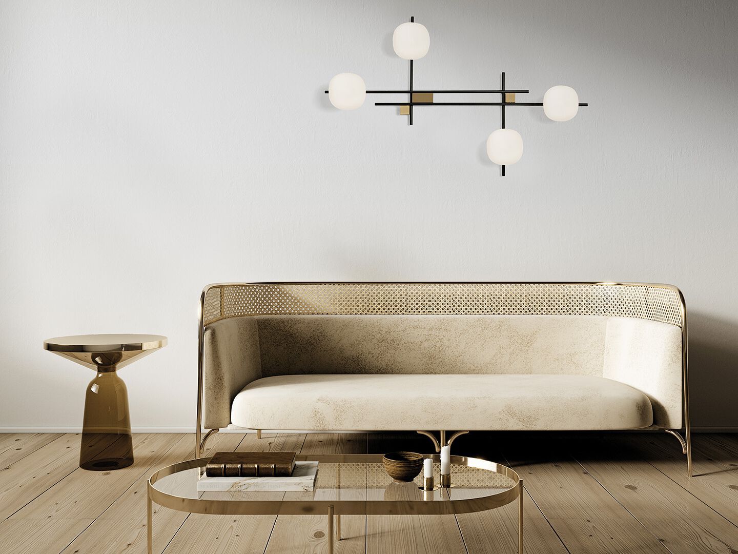 Металлический настенный светильник Miloox слиток ARCH-00136287 - Вид №4