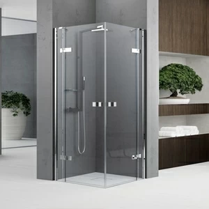 Novellini. Душевой уголок 100x100 см A с профилем GALA 1