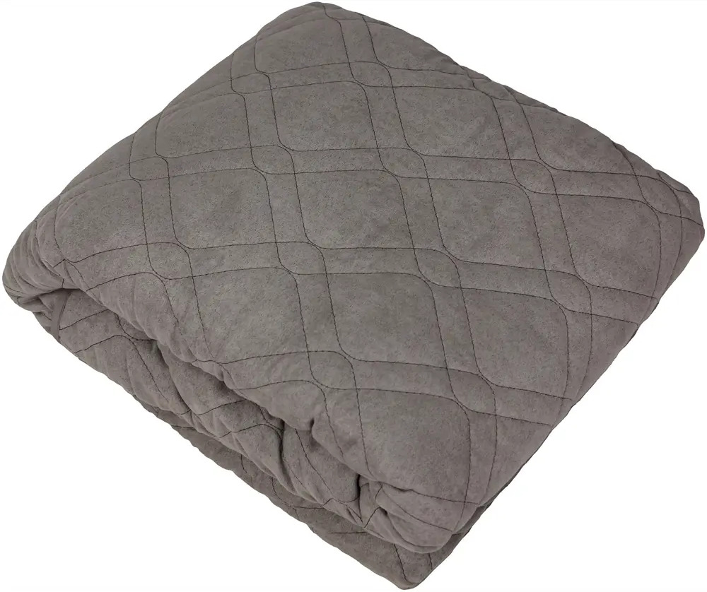 Бельвита | Покрывало из замши кофейного цвета 220×240 см 89087190