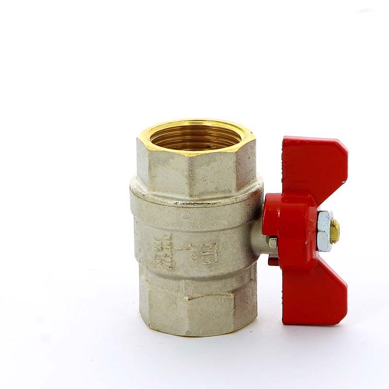 Кран шаровой ВВ SCIROCCO бабочка TIEMME 1" 2310016