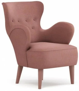 Mytto Кресло с обивкой из ткани с подлокотниками Iconic