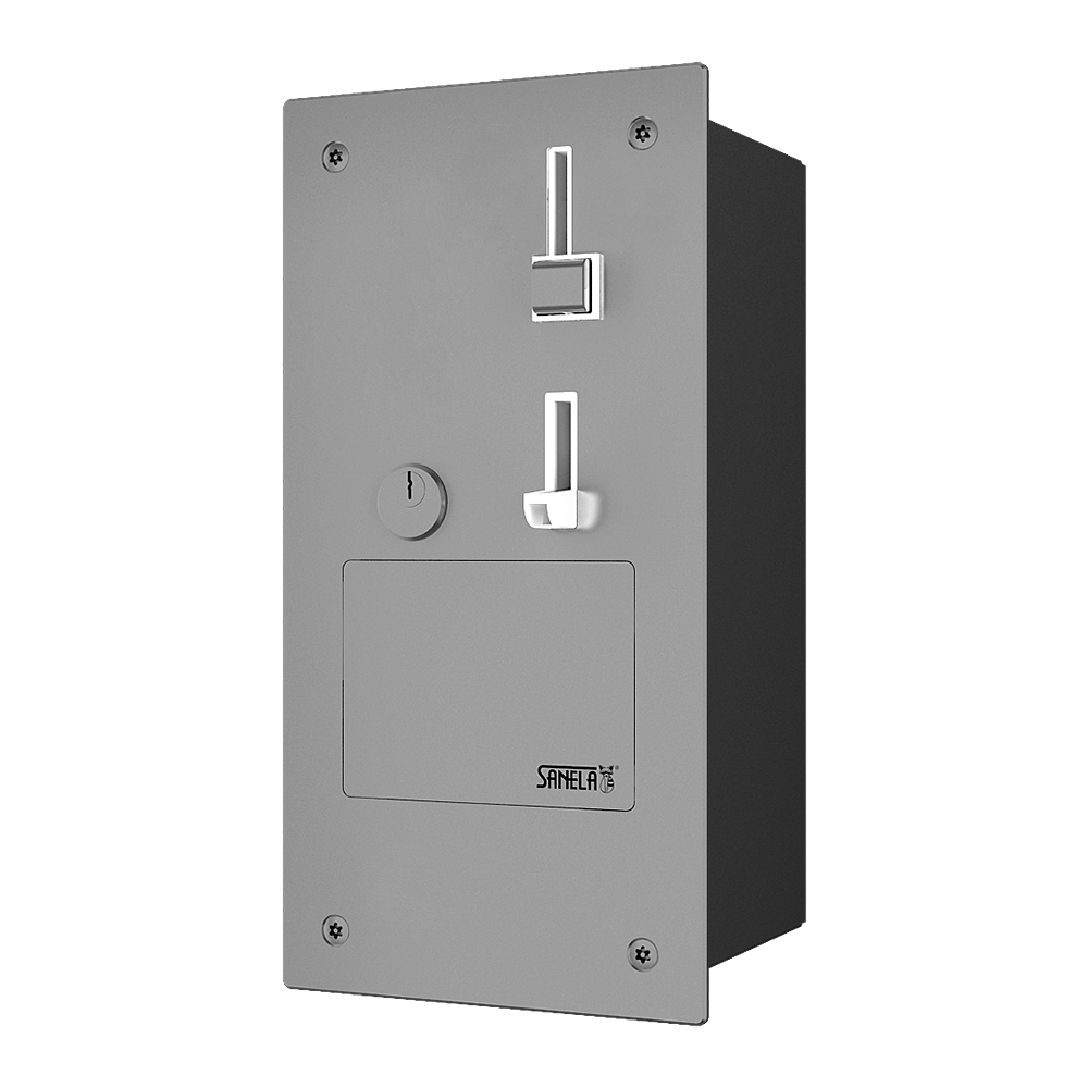 88401 Встроенный монетный и жетoнный автомат для открывания двери SANELA 