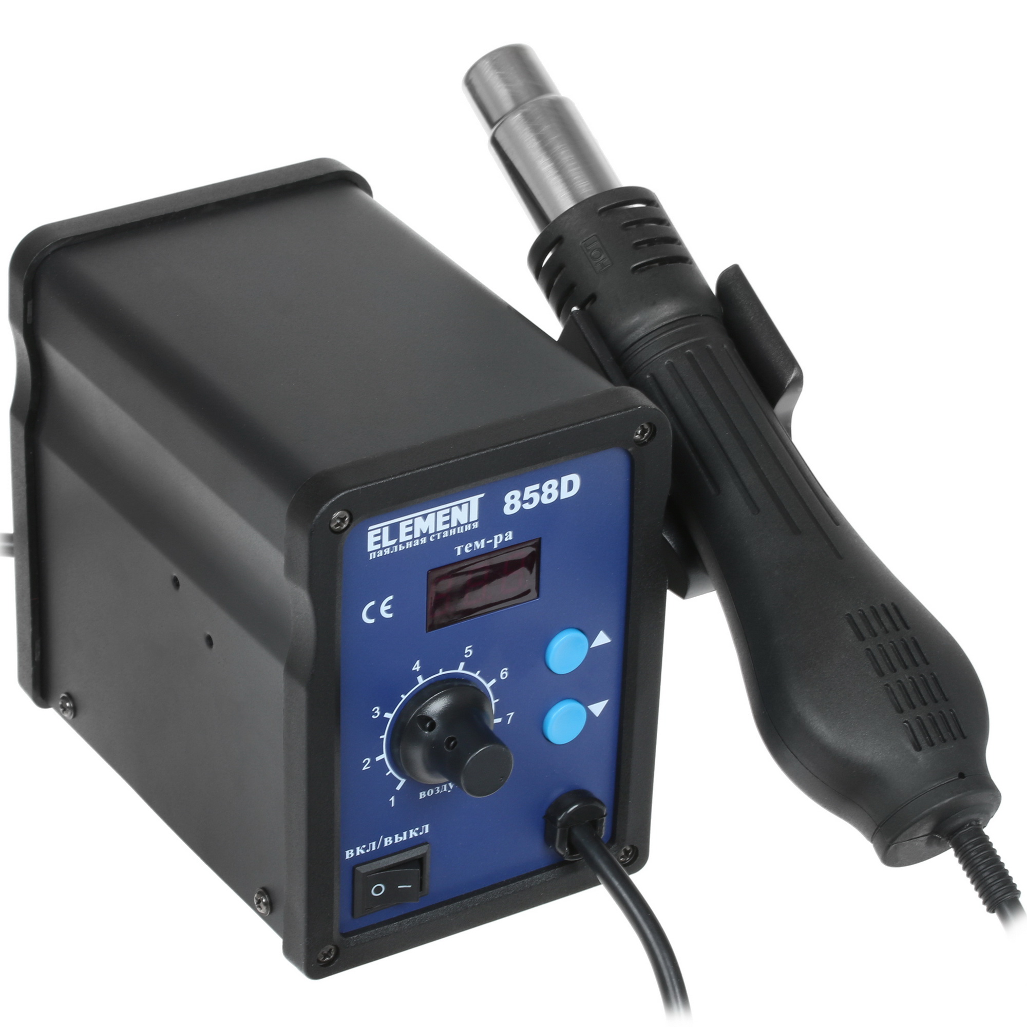 Паяльный фен ELEMENT 858D 8106295 STDN-0041318