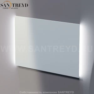 Agape NUDO LED Прямоугольное горизонтальное зеркало с LED подсветкой: длина 120 см, высота 80 см ASPE1208