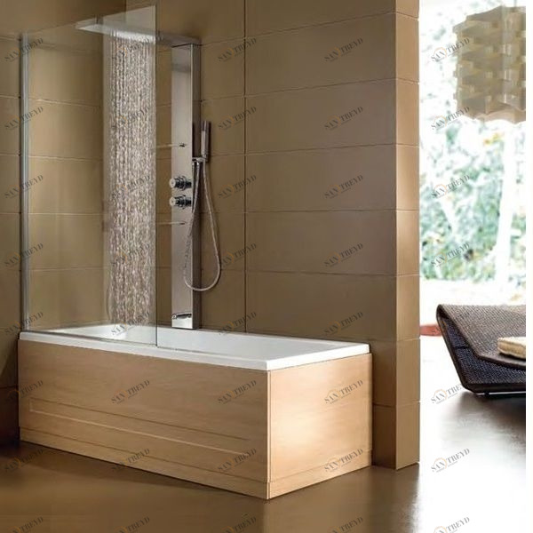 Ванна с душевой кабиной и гидромассажем ERA PLUS BOX 180 см 3ERA3S3 Gruppo Geromin