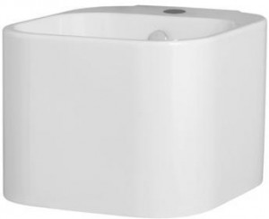 TALP0444300M Подвесная раковина настенная прямоугольная Azzurra Ceramica Tandem белая