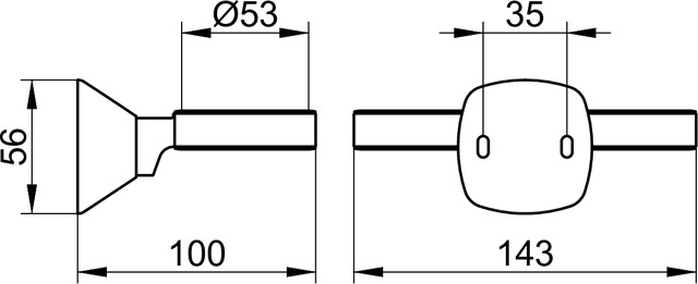 02751010000 Двойной держатель KEUCO City.2 - Вид №2