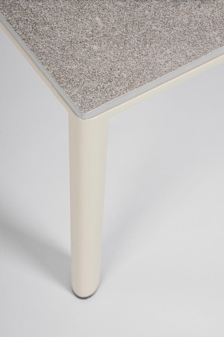 Квадратный садовый стол из спеченного камня и алюминия BIZZOTTO Gerald ARCH-00143921 - Вид №12