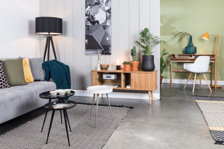 Кресло Albert Kuip серое Zuiver 1200132 - Вид №3