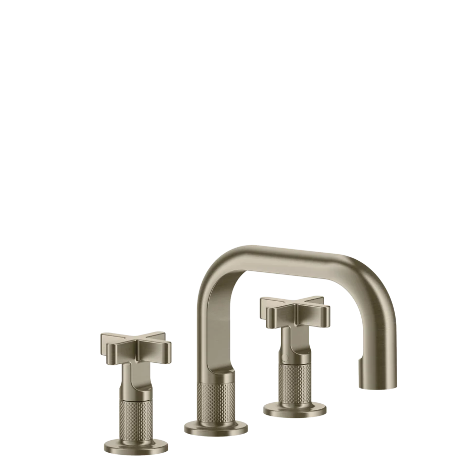 Группа умывальников 58111 149 Gessi Inciso МАТОВЫЙ НИКЕЛЬ FINOX 58111149