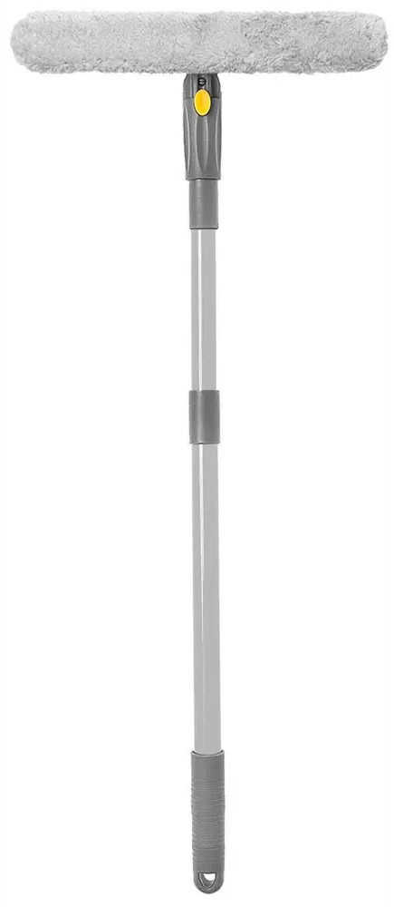 Стеклоочиститель HOMEQUEEN с телескопической ручкой и сменными насадками 17625550