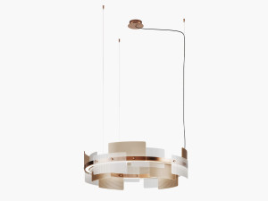 Металлический светодиодный подвесной светильник