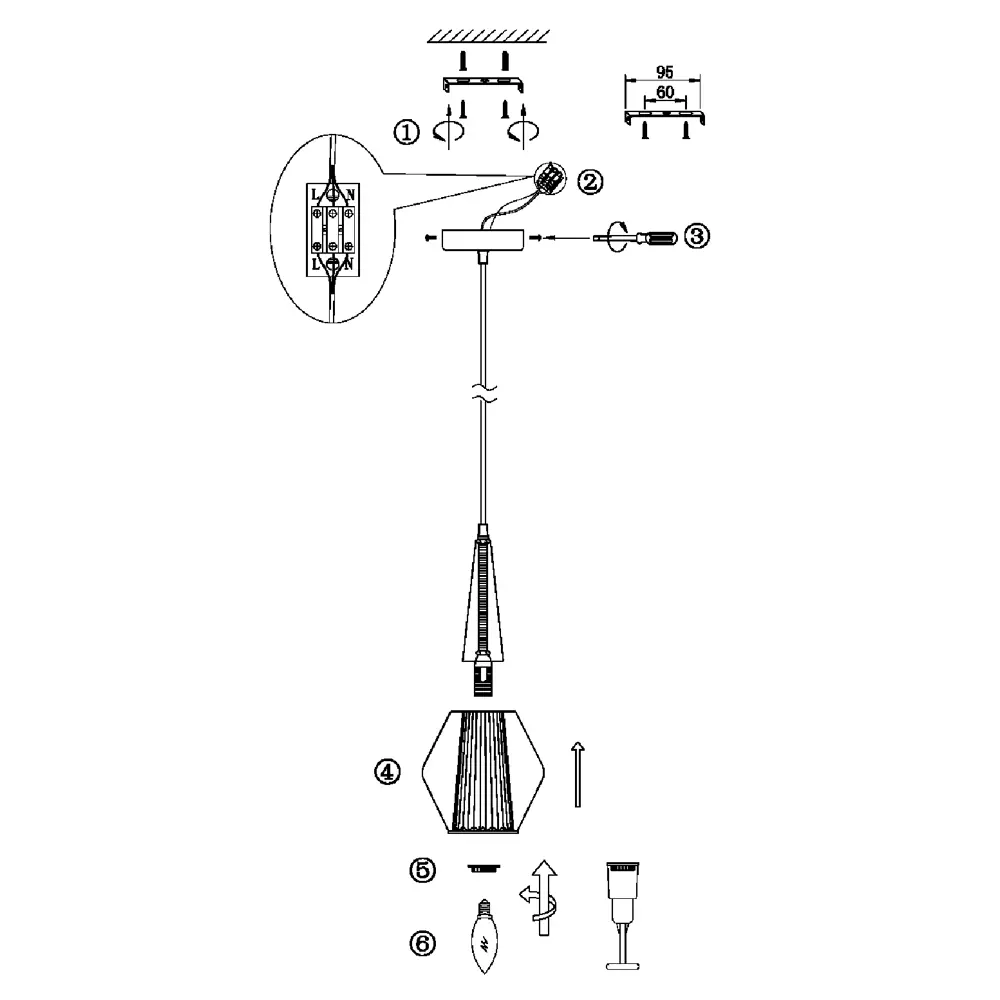 Freya Подвесной светильник Грант с зеркальным плафоном для современного интерьера 84231612 STLM-0926736 - Вид №12