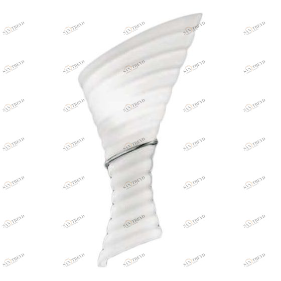Светильник настенный белый Vistosi AP Twister GD BC CR VISTOSI  00-3882772 Белый 