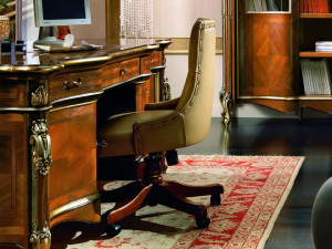 Кожа регулируемая высота поворотный операционный офисный стул с колесами