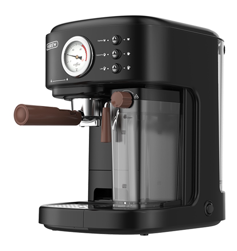 9156890 Кофеварка рожковая Hibrew H8A черный STDN-0105189 - Вид №1