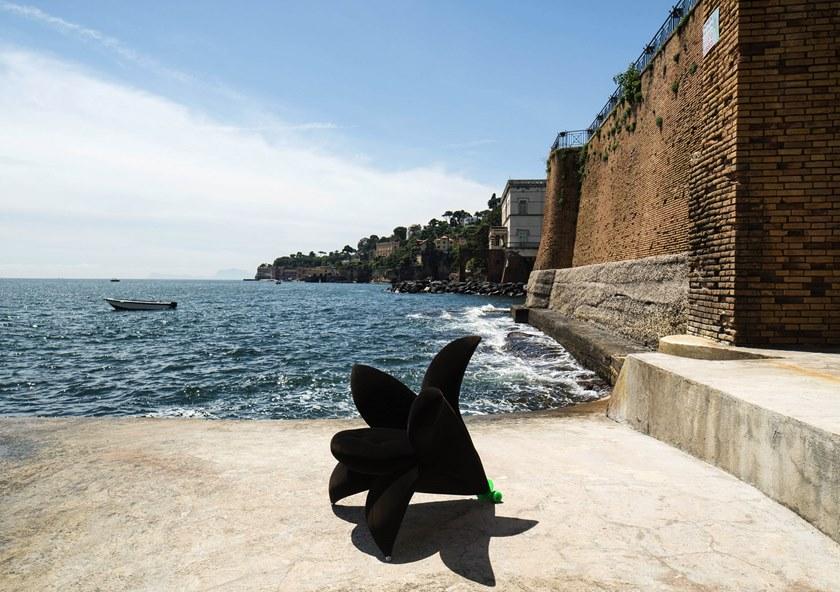 edra Бархатное кресло с подлокотниками  Flwg10  - Вид №3