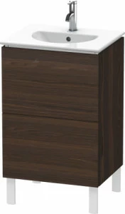 LC660406969 Тумбочка напольная L-Cube #LC6604 520 x 419 мм Орех брашированный (натуральный шпон)