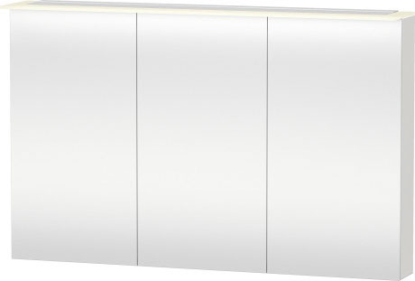 XL759601212 Зеркальный шкафчик X-Large #XL7596 1200 x 138/208 мм Дуб брашированный, натуральный шпон Duravit - Вид №2